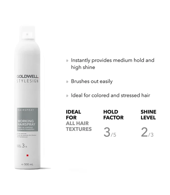 Goldwell Stylesign Hairspray Working Hairspray 500ml  | Celini.be