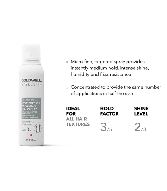 Goldwell Stylesign Hairspray Compressed Working Hairspray 150ml  | ...