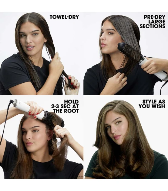ghd 2-in-1 Föhnborstel Duet Blowdry Zwart  | Celini.be