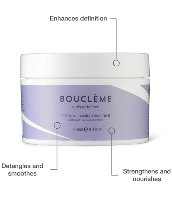 Bouclème Intensive Moisture Treatment 250ml  | Celini.be