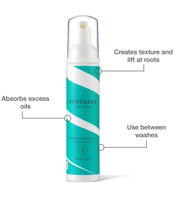 Bouclème Foaming Dry Shampoo 100ml  | Celini.be