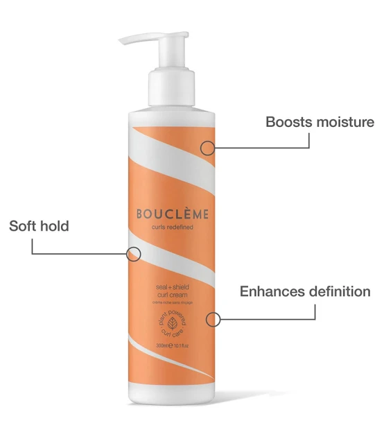 Bouclème Seal + Shield Curl Cream 300ml  | Celini.be