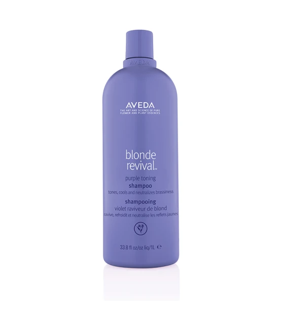 Aveda Blonde Revival Purple Toning Shampoo 1000ml  | Celini.be