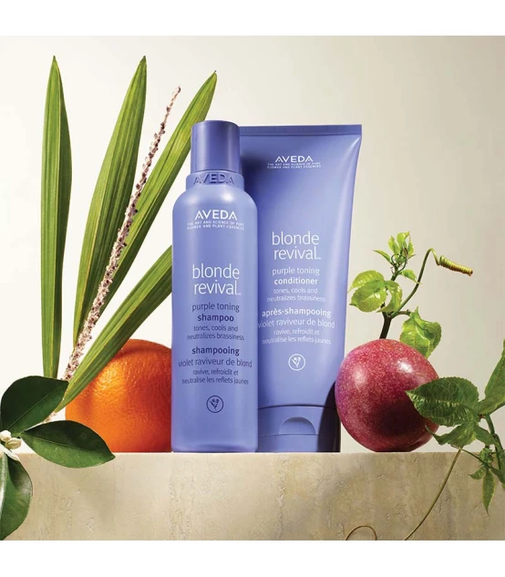 Aveda Blonde Revival Purple Toning Shampoo 1000ml  | Celini.be