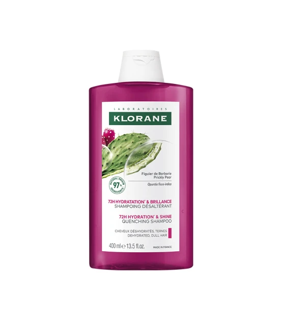 Klorane Dorstlessende Shampoo met Cactusvijg 400ml  | Celini.be
