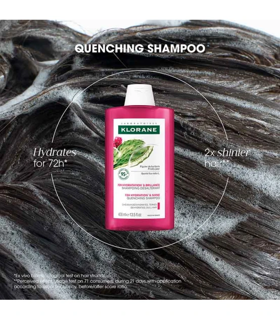 Klorane Dorstlessende Shampoo met Cactusvijg 400ml  | Celini.be