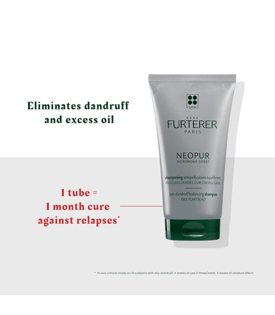 René Furterer Neopur Anti-dandruff Balancing Shampoo Oily Flaking 1...