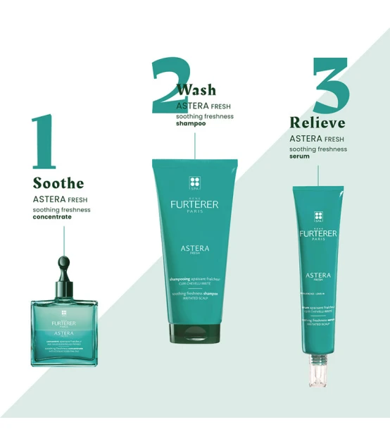 René Furterer Astera Fresh Shampooing Apaisant Fraîcheur 200ml  | C...