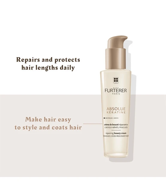 René Furterer Absolue Kératine Crème de Beauté Réparatrice 100ml  |...