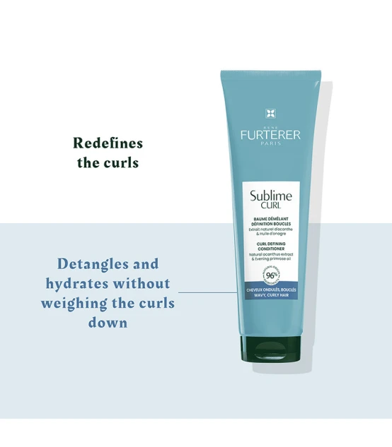 René Furterer Sublime Curl Baume Démêlant Définition Boucles 150ml ...