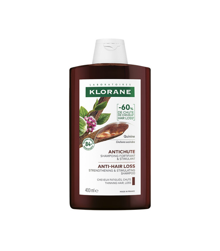 Klorane Shampoo met Kinine en BiologIsche Edelweiss 400ml  | Celini.be