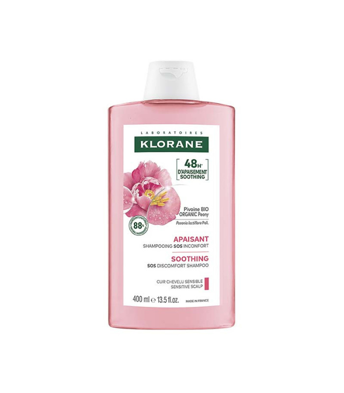 Klorane Shampoo met Bio Pioenroos 400ml  | Celini.be