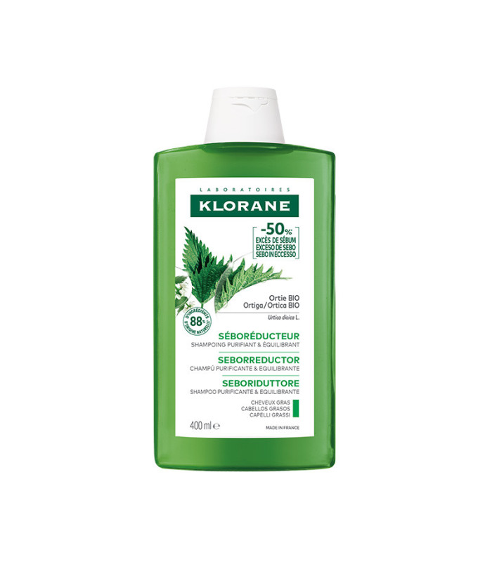 Klorane Shampoo met BiologIsche Brandnetel 400ml  | Celini.be