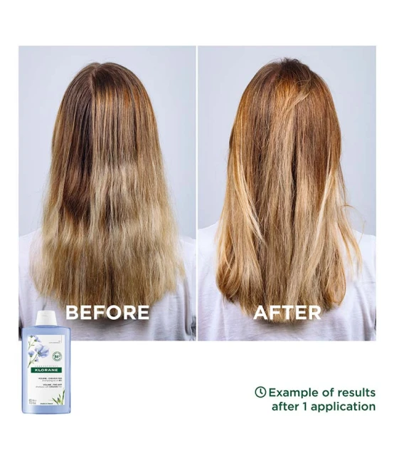 Klorane Shampooing au Lin Bio 400ml  | Celini.be