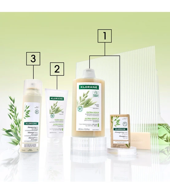 Klorane Shampoobar met Haver 80g  | Celini.be