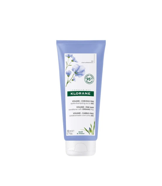 Klorane Après-shampooing au Lin Bio 200ml  | Celini.be