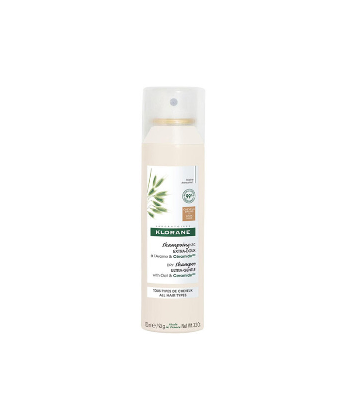 Klorane Droogshampoo Ultramild met Haver & Ceramide LIKE - Bruin ha...