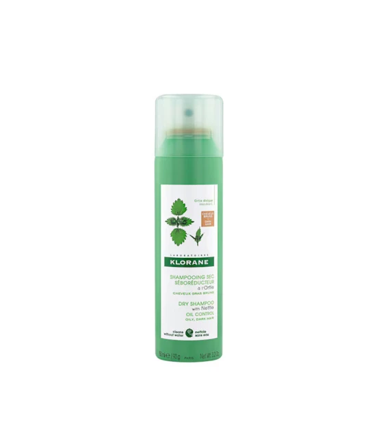 Klorane Droogshampoo Getint Sebumregulerend met Brandnetel 150ml  |...
