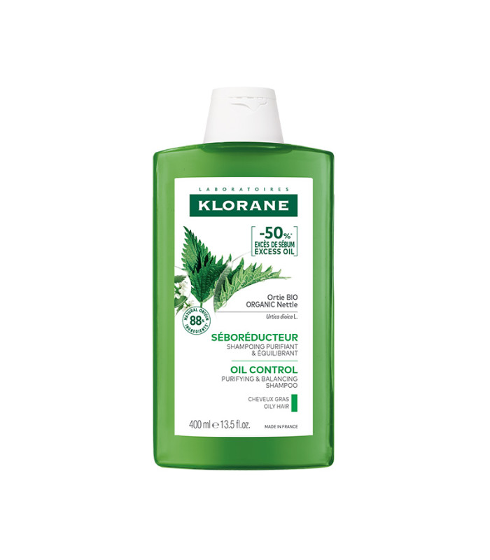 Klorane Shampooing à l'Ortie Bio 400ml  | Celini.be