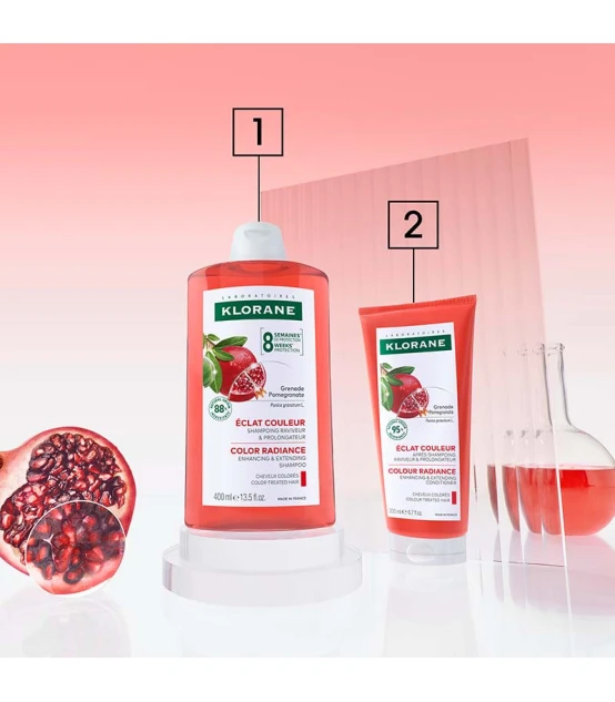 Klorane Shampoo met Granaatappel 400ml  | Celini.be