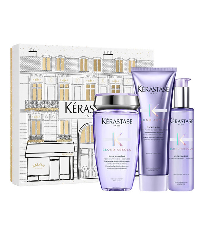 Kérastase Blond Absolu Coffret Cadeau Trio Fondant  | Celini.be