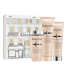 Kérastase Curl Manifesto Coffret Cadeau Trio Fondant  | Celini.be