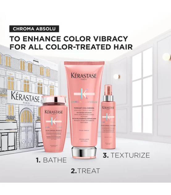 Kérastase Chroma Absolu Coffret Cadeau Trio Fondant  | Celini.be