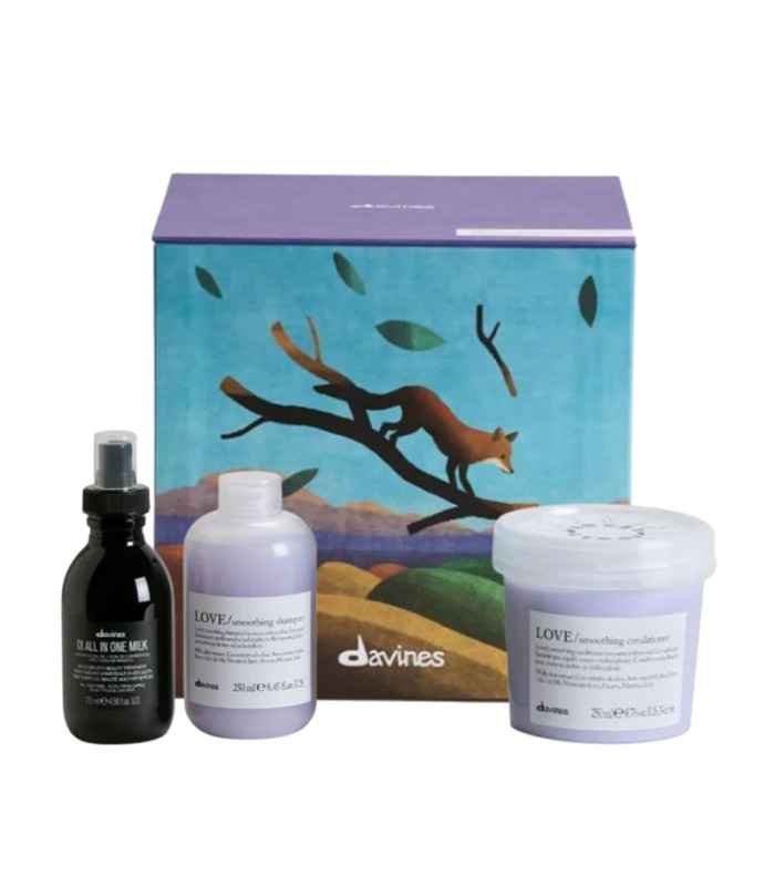 Davines Gift Set Colourful Mediterranean Scrub-set voor weerbarstig...
