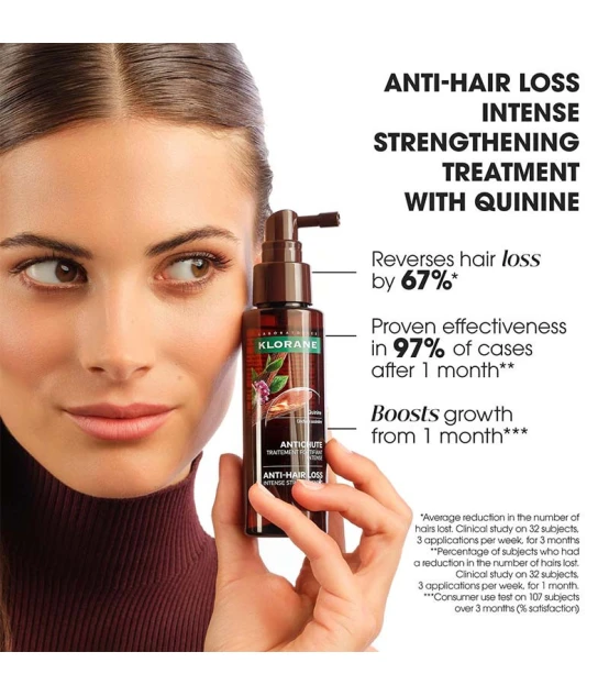 Klorane Antichute Traitement Fortifiant Intense à la Quinine 100ml ...