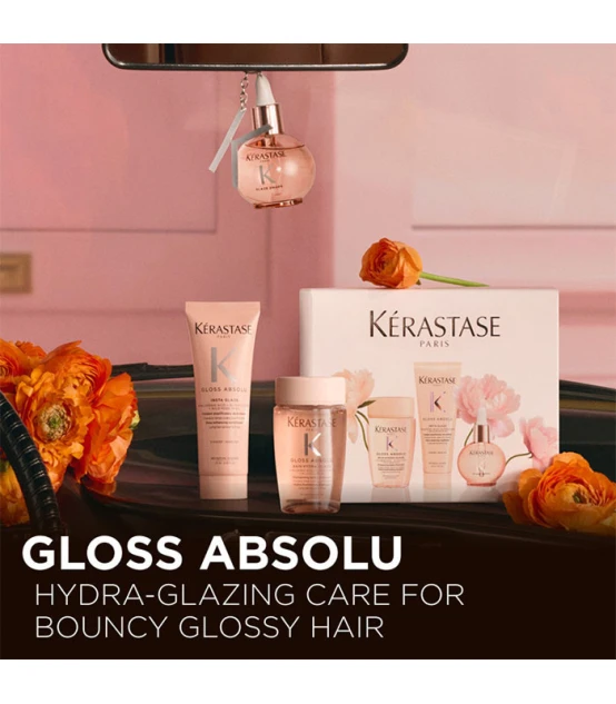 Kérastase Gloss Absolu Glaze Drops Coffret Printemps Trio  | Celini.be