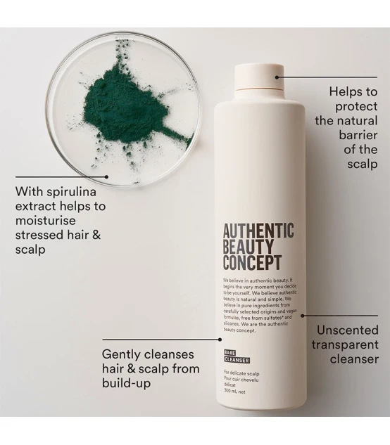 Authentic Beauty Concept Bare Cleanser 300ml  | Celini.be