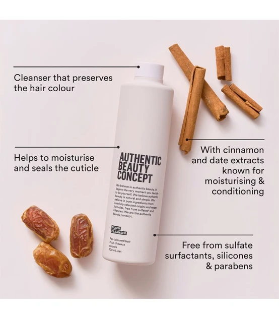 Authentic Beauty Concept Glow Cleanser 300ml  | Celini.be