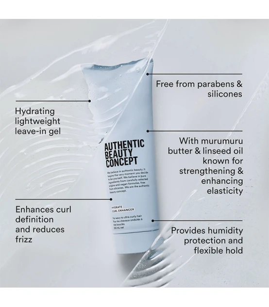 Authentic Beauty Concept Hydrate Curl Enhancer 250ml  | Celini.be