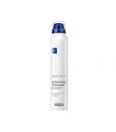 L'Oréal professionnel Serioxyl Spray Blond 200ml Spray coloré volumisateur et disciplinant pour cheveux clairsemés. - 1